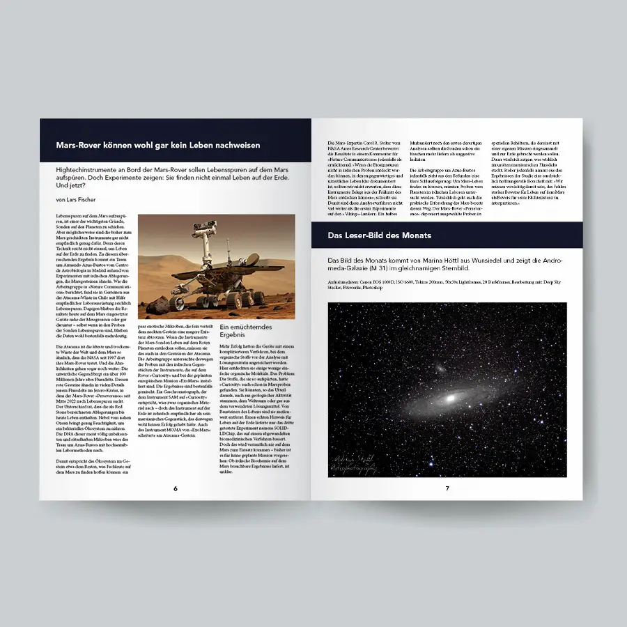 rtikelseite Magazin