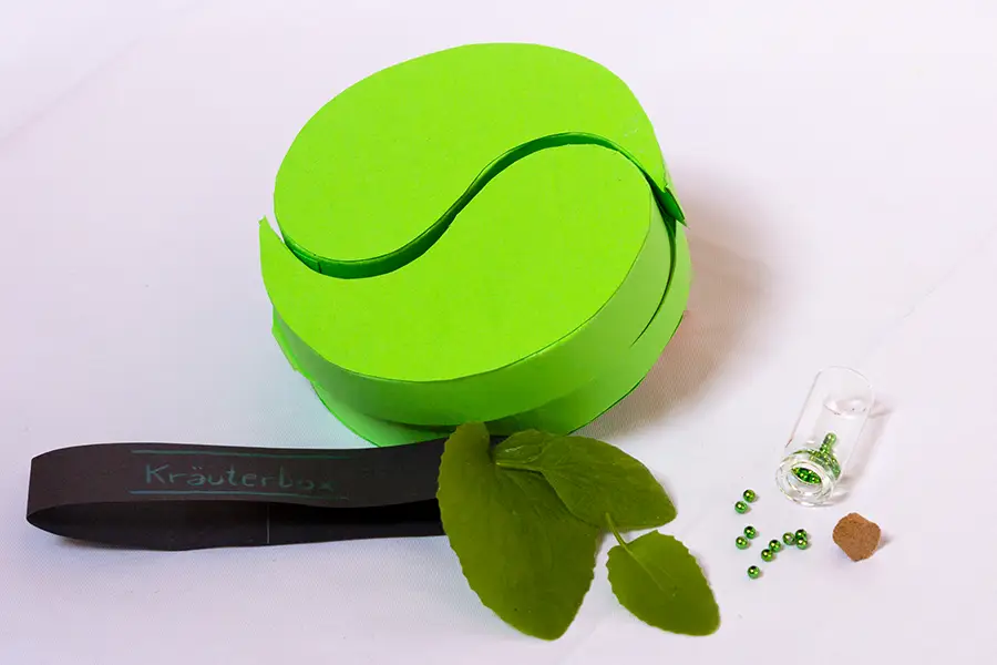Kräuterbox – Prototyp – ohne Banderole